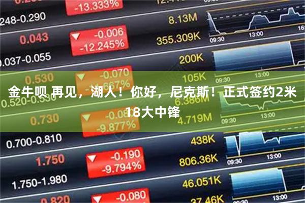金牛呗 再见，湖人！你好，尼克斯！正式签约2米18大中锋