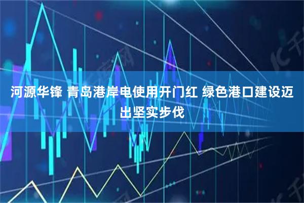 河源华锋 青岛港岸电使用开门红 绿色港口建设迈出坚实步伐
