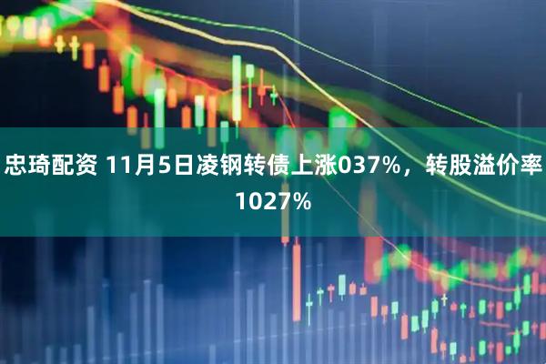 忠琦配资 11月5日凌钢转债上涨037%，转股溢价率1027%